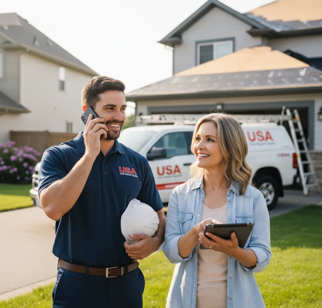 USA Roof Repair Experts customer support in Nutley